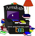 Armchair BEA logo design by Emily of Emily's Reading Room